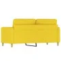 Sofá de 2 plazas de tela amarillo claro 140 cm by , Sofas - Ref: Foro24-359483, Price: 208,14 €, Discount: %