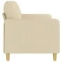 Sofá de 3 plazas de tela crema 180 cm by , Sofas - Ref: Foro24-359488, Price: 273,71 €, Discount: %