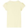 Camiseta infantil amarillo suave 116 by , Kids T-shirts - Ref: Foro24-10581, Price: 8,32 €, Discount: %