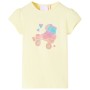 Kinder-T-Shirt in sanftem Gelb, Größe 140. von , Kinder-T-Shirts - Ref: Foro24-10583, Preis: 8,32 €, Rabatt: %