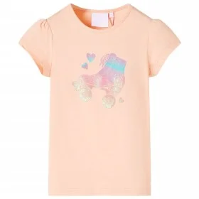 Kinder-T-Shirt in Hellorange, Größe 140. von , Kinder-T-Shirts - Ref: Foro24-10588, Preis: 8,24 €, Rabatt: %