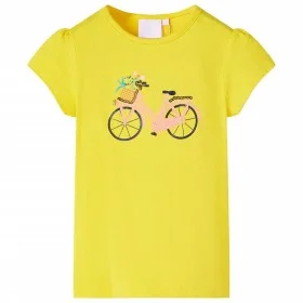 Kinder-T-Shirt gelb 140 von , Kinder-T-Shirts - Ref: Foro24-11068, Preis: 8,52 €, Rabatt: %