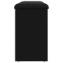 Banco zapatero madera de ingeniería negro 102x32x50 cm by , Benches for halls and storage - Ref: Foro24-835090, Price: 89,84 ...