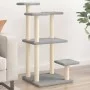 Kratzpfosten für Katzen mit hellgrauen Plattformen 98,5 cm von , Katzenmöbel - Ref: Foro24-172107, Preis: 41,99 €, Rabatt: %