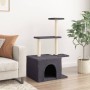 Kratzbaum für Katzen mit dunkelgrauen Sisalstangen 110 cm. von , Katzenmöbel - Ref: Foro24-172105, Preis: 32,31 €, Rabatt: %