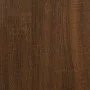 Banco con almacenaje madera ingeniería roble marrón 42x42x46 cm by , Benches for halls and storage - Ref: Foro24-835067, Pric...