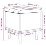 Banco con almacenaje madera ingeniería roble marrón 42x42x46 cm by , Benches for halls and storage - Ref: Foro24-835067, Pric...