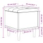 Banco con almacenaje madera ingeniería roble ahumado 42x42x46cm by , Benches for halls and storage - Ref: Foro24-835065, Pric...
