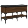 Ingenieurholz Schuhbank in Eichenbraun 82x32x45 cm von , Bänke für Hallen und Lager - Ref: Foro24-835176, Preis: 68,53 €, Rab...