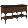 Ingenieurholz Schuhbank in Eichenbraun 82x32x45 cm von , Bänke für Hallen und Lager - Ref: Foro24-835176, Preis: 68,53 €, Rab...