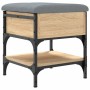 Ingenieurholz Schuhbank Eiche Sonoma 42x42x45 cm von , Bänke für Hallen und Lager - Ref: Foro24-835183, Preis: 62,98 €, Rabat...