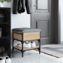 Ingenieurholz Schuhbank Eiche Sonoma 42x42x45 cm von , Bänke für Hallen und Lager - Ref: Foro24-835183, Preis: 62,98 €, Rabat...