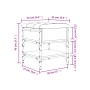 Ingenieurholz Schuhbank Eiche Sonoma 42x42x45 cm von , Bänke für Hallen und Lager - Ref: Foro24-835183, Preis: 62,98 €, Rabat...