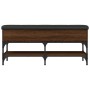 Ingenieurholz Schuhbank in Eichenbraun 102x32x45 cm von , Bänke für Hallen und Lager - Ref: Foro24-835181, Preis: 79,12 €, Ra...