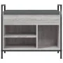 Ingenieurholz Schuhbank in Sonoma-Grau 65,5x32x57,5 cm von , Bänke für Hallen und Lager - Ref: Foro24-835205, Preis: 66,51 €,...