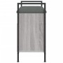 Banco zapatero madera de ingeniería gris Sonoma 65,5x32x57,5 cm by , Benches for halls and storage - Ref: Foro24-835205, Pric...