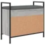 Ingenieurholz Schuhbank in Sonoma-Grau 65,5x32x57,5 cm von , Bänke für Hallen und Lager - Ref: Foro24-835205, Preis: 66,51 €,...