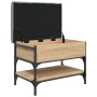 Ingenieurholz-Schuhbank in Sonoma-Eiche 62x42x45 cm. von , Bänke für Hallen und Lager - Ref: Foro24-835188, Preis: 67,72 €, R...