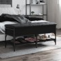 Banco zapatero madera de ingeniería negro 102x42x45 cm by , Benches for halls and storage - Ref: Foro24-835197, Price: 89,41 ...