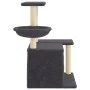Rascador para gatos con postes de sisal gris oscuro 83 cm by , Cat furniture - Ref: Foro24-172111, Price: 39,86 €, Discount: %
