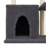 Rascador para gatos con postes de sisal gris oscuro 83 cm by , Cat furniture - Ref: Foro24-172111, Price: 39,86 €, Discount: %