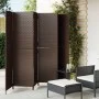 Biombo de 6 paneles ratán sintético marrón by , Room dividers - Ref: Foro24-365353, Price: 250,42 €, Discount: %