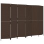 Biombo de 6 paneles ratán sintético marrón by , Room dividers - Ref: Foro24-365353, Price: 229,85 €, Discount: %