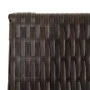 Biombo de 6 paneles ratán sintético marrón by , Room dividers - Ref: Foro24-365353, Price: 250,42 €, Discount: %