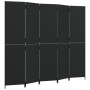 Biombo de 5 paneles ratán sintético negro by , Room dividers - Ref: Foro24-365364, Price: 198,15 €, Discount: %