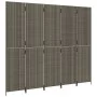 Fünfteiliger Paravent aus grauem synthetischem Rattan. von , Raumteiler - Ref: Foro24-365366, Preis: 201,91 €, Rabatt: %