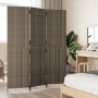 Biombo de 3 paneles ratán sintético gris by , Room dividers - Ref: Foro24-365358, Price: 181,73 €, Discount: %