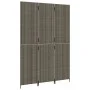 Dreiteiliger Paravent aus grauem synthetischem Rattan. von , Raumteiler - Ref: Foro24-365358, Preis: 175,97 €, Rabatt: %
