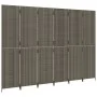 Sechsteiliger Paravent aus grauem synthetischem Rattan. von , Raumteiler - Ref: Foro24-365370, Preis: 252,60 €, Rabatt: %