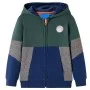 Kinderhoodie mit dunkelgrüner Kapuze und Reißverschluss, Größe 104. von , Kinder-T-Shirts - Ref: Foro24-13085, Preis: 13,87 €...