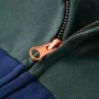 Kinderhoodie mit dunkelgrüner Kapuze und Reißverschluss, Größe 104. von , Kinder-T-Shirts - Ref: Foro24-13085, Preis: 13,87 €...