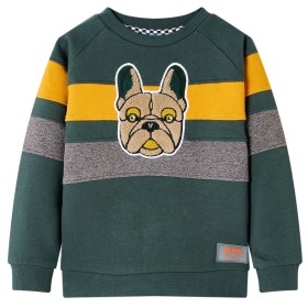 Kinder-Dunkelgrüner Pullover 116 von , Kinder-T-Shirts - Ref: Foro24-13091, Preis: 14,56 €, Rabatt: %