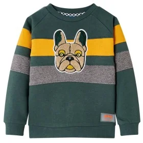 Sudadera infantil verde oscuro 116 by , Kids T-shirts - Ref: Foro24-13091, Price: 14,39 €, Discount: %