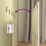 Cabecero de cama con mesitas madera contrachapada blanco