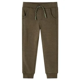 Pantalón de chándal infantil caqui mélange 128 by , kids pants - Ref: Foro24-12747, Price: 10,64 €, Discount: %