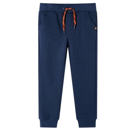 Kinder-Sweatpants in Marineblau Melange, Größe 140. von , Kinderhosen - Ref: Foro24-12798, Preis: 12,28 €, Rabatt: %