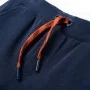 Pantalones de chándal infantiles azul marino mélange 140 de , Pantalones de niños - Ref: Foro24-12798, Precio: 12,12 €, Descu...