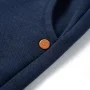 Pantalones de chándal infantiles azul marino mélange 140 de , Pantalones de niños - Ref: Foro24-12798, Precio: 12,12 €, Descu...