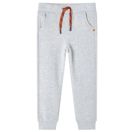 Pantalones de chándal infantiles gris mélange 116 de , Pantalones de niños - Ref: Foro24-12801, Precio: 10,31 €, Descuento: %