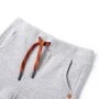 Pantalones de chándal infantiles gris mélange 116 de , Pantalones de niños - Ref: Foro24-12801, Precio: 10,31 €, Descuento: %