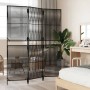 Dreiteiliger Paravent aus schwarzem synthetischem Rattan. von , Raumteiler - Ref: Foro24-365372, Preis: 95,25 €, Rabatt: %