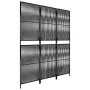 Dreiteiliger Paravent aus schwarzem synthetischem Rattan. von , Raumteiler - Ref: Foro24-365372, Preis: 93,05 €, Rabatt: %