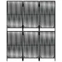 Dreiteiliger Paravent aus schwarzem synthetischem Rattan. von , Raumteiler - Ref: Foro24-365372, Preis: 93,05 €, Rabatt: %