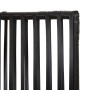 Dreiteiliger Paravent aus schwarzem synthetischem Rattan. von , Raumteiler - Ref: Foro24-365372, Preis: 95,25 €, Rabatt: %