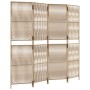 Vierschirm Paravent aus synthetischem Rattan in Beige von , Raumteiler - Ref: Foro24-365379, Preis: 119,68 €, Rabatt: %