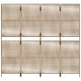 Vierschirm Paravent aus synthetischem Rattan in Beige von , Raumteiler - Ref: Foro24-365379, Preis: 119,68 €, Rabatt: %